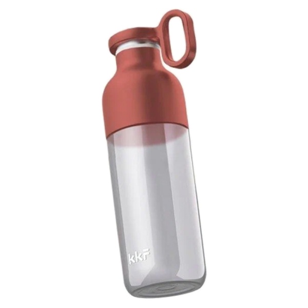 Бутылка спортивная KKF META sports water bottle, тритан, с держателем, красная